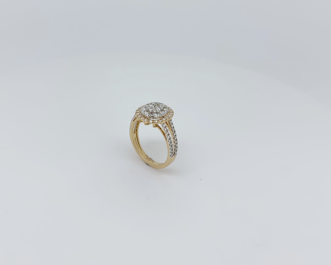Statement Oval Diamond Ring For Her - Image 2