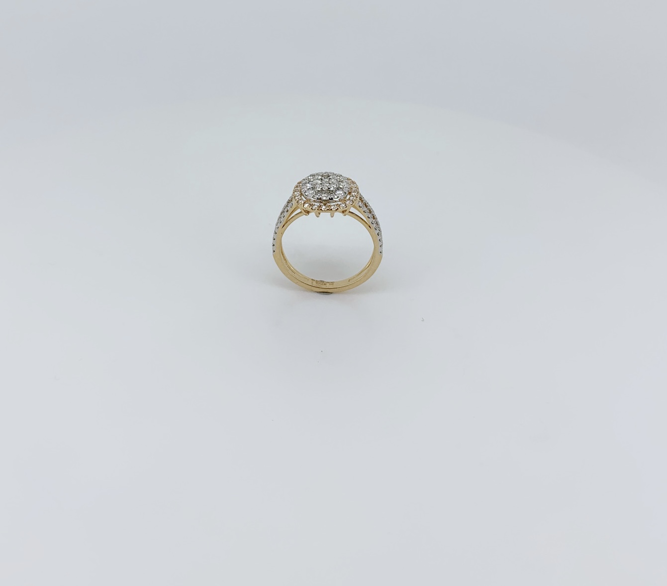 Statement Oval Diamond Ring For Her - Image 3
