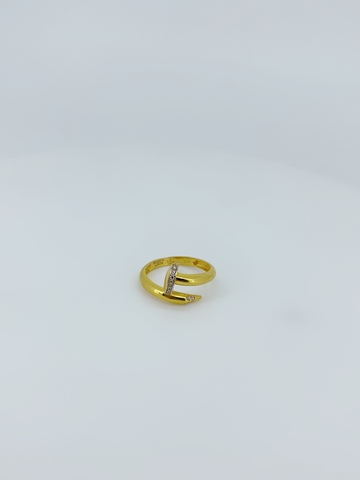 Aurora Wrap 22K Gold Ring