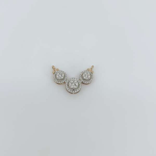 Trio Spark Diamond Mangalsutra