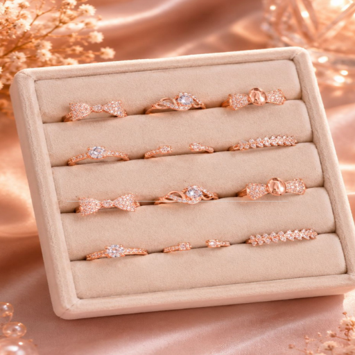 Rose Gold Rings Collection