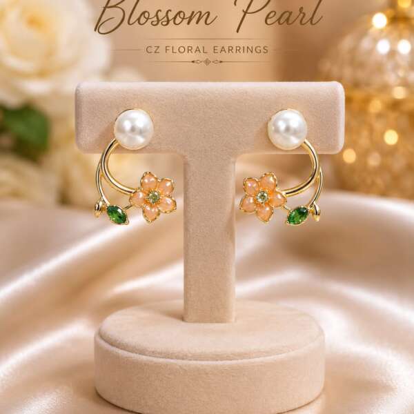 Blossom Pearl Earrings