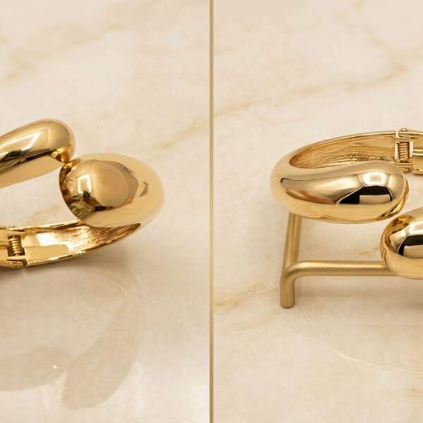 Gold-Toned Cuff Bracelet