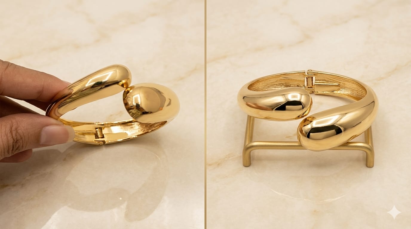 Gold-Toned Cuff Bracelet