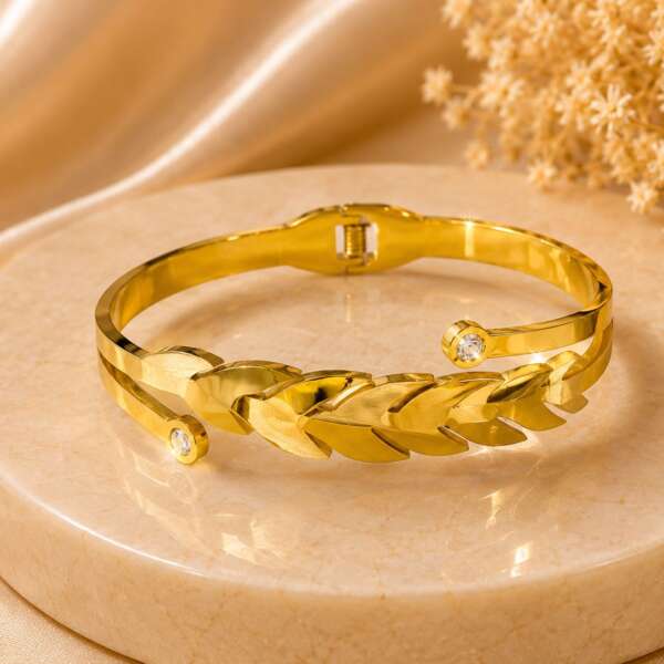 Golden Laurel bracelet