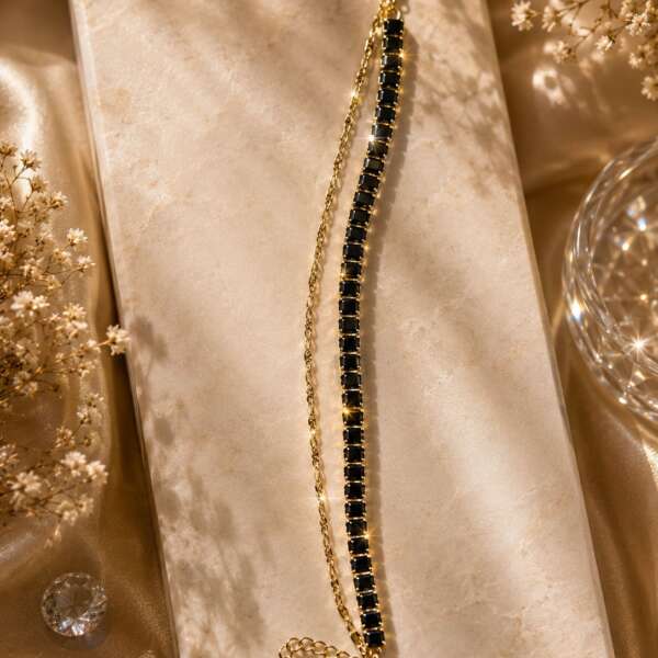 Premium black AD stones Bracelet