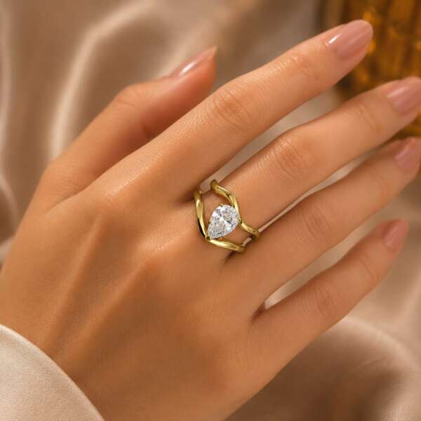Celestial Open Band Ring
