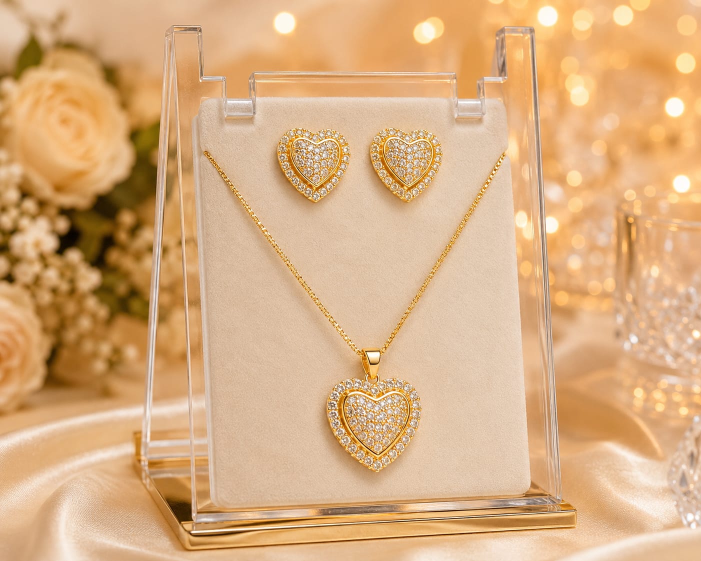 Eternal Glow Heart Pendant