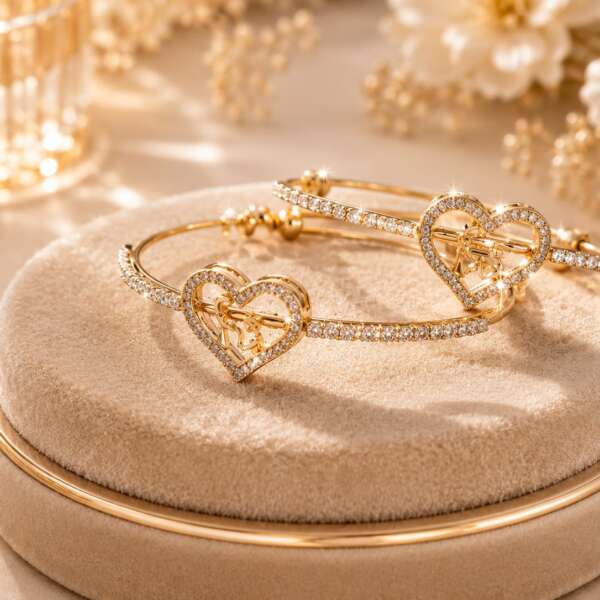 Gold Plated Bangle Set